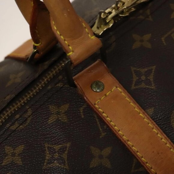 LOUIS VUITTON Monogram Keepall 55 Boston Bag - Picture 10 of 15